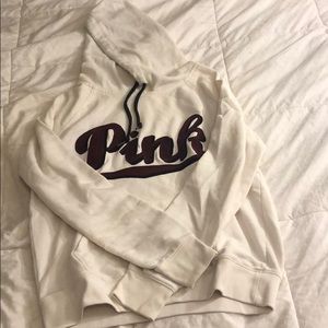 pink sweatshirt